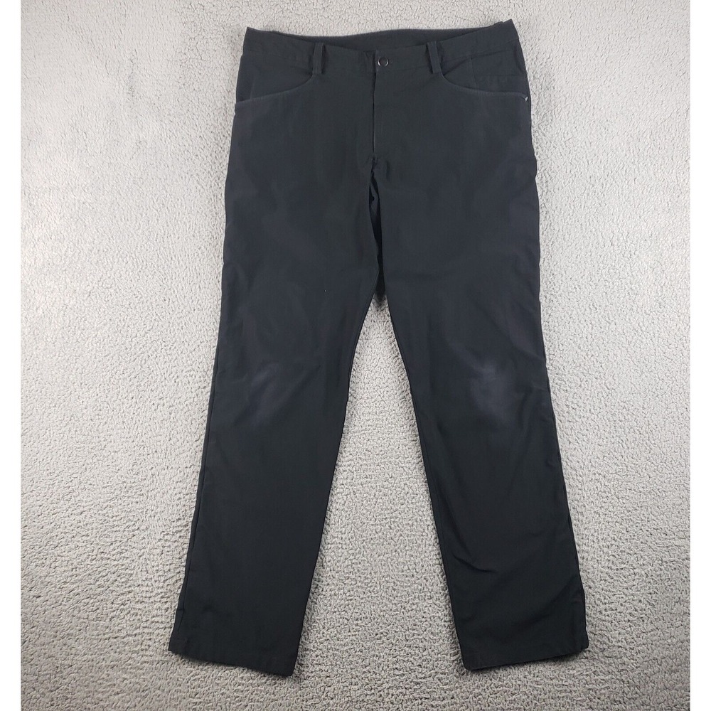 Lululemon ABC‎ Pants Mens 37x32 Black Stretch Classic Athleisure